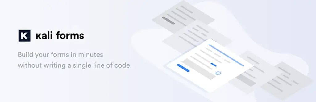 WordPress İçin En İyi 7 İletişim Formu Eklentisi Kali Forms