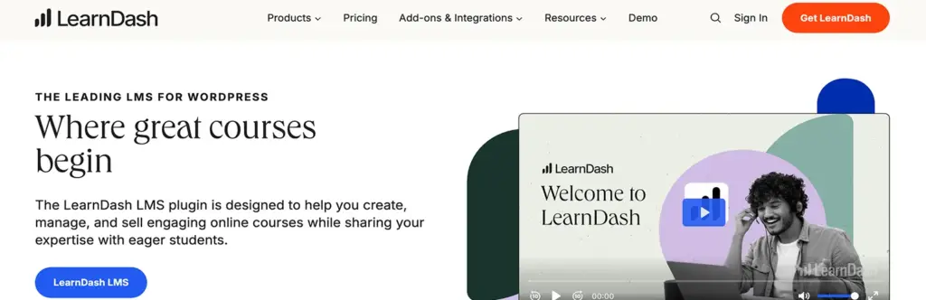 WordPress için En İyi 5 LMS Eklentisi 2 LearnDash