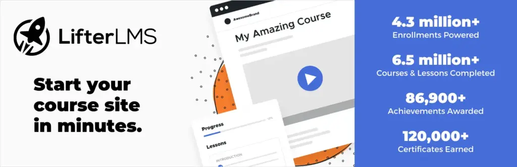 WordPress için En İyi 5 LMS Eklentisi 3 LifterLMS