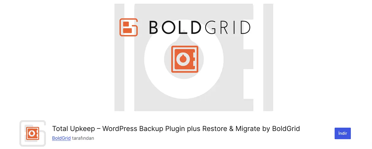 BoldGrid Backup