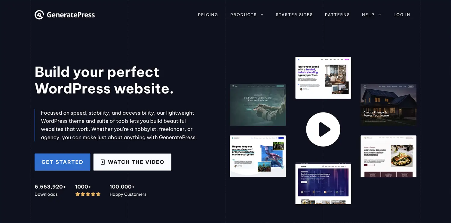 GeneratePress: Güçlü ve Minimalist Seçenek