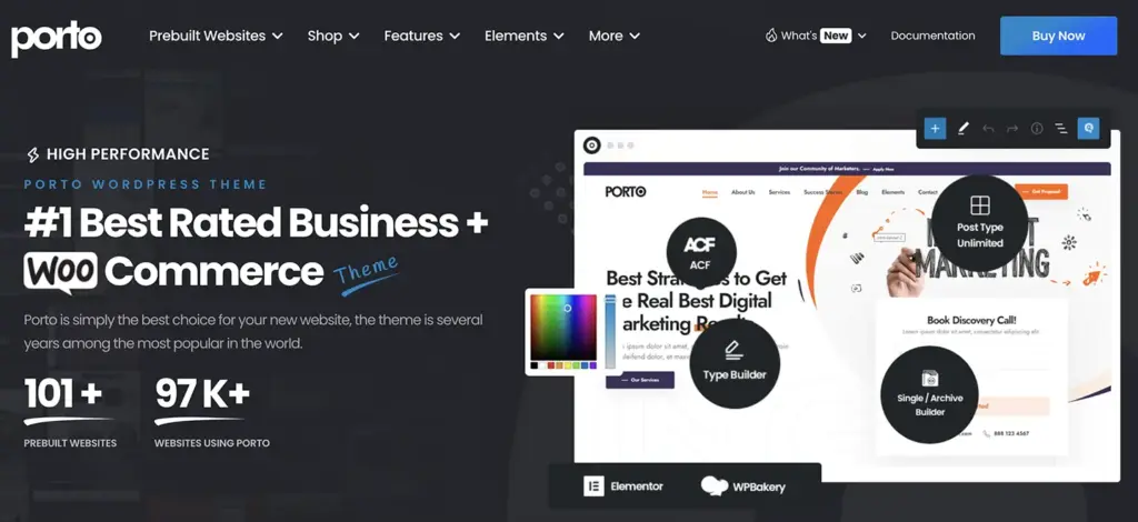 En İyi 7 Themeforest WordPress E-Ticaret Tema Listesi Porto | Multipurpose & WooCommerce Theme
