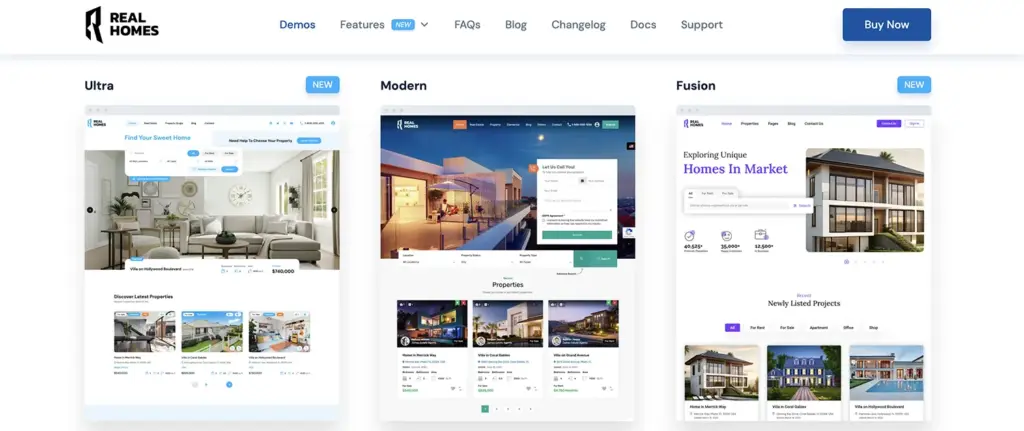 En İyi 7 Themeforest WordPress Emlak Tema Listesi RealHomes | Estate Sale and Rental WordPress Theme