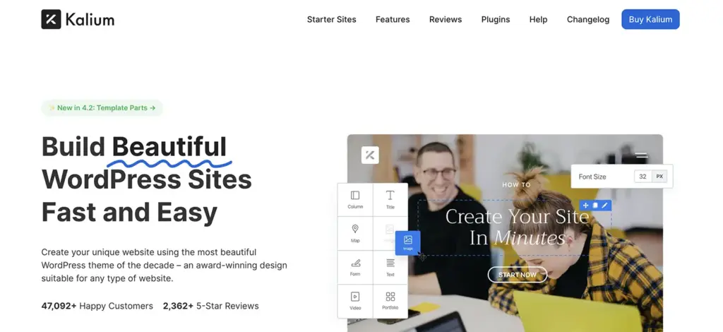 En İyi 7 Themeforest WordPress E-Ticaret Tema Listesi Kalium | Creative WordPress & WooCommerce Theme