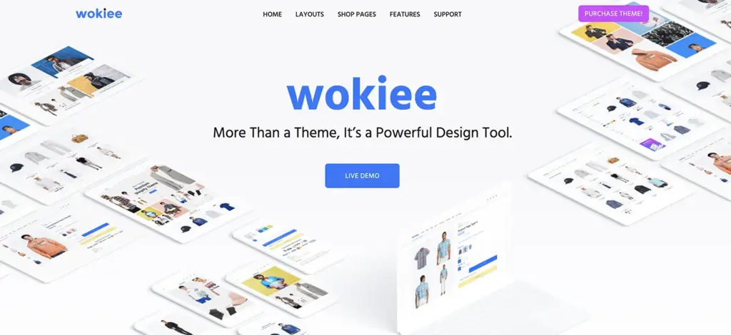 En İyi 7 Themeforest WordPress E-Ticaret Tema Listesi Wokiee | Multi-Purpose WooCommerce WordPress Theme