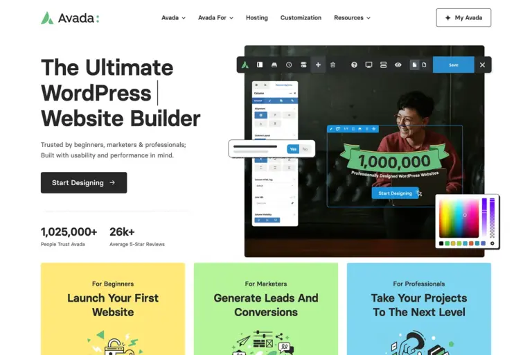Avada WordPress Teması İncelemesi