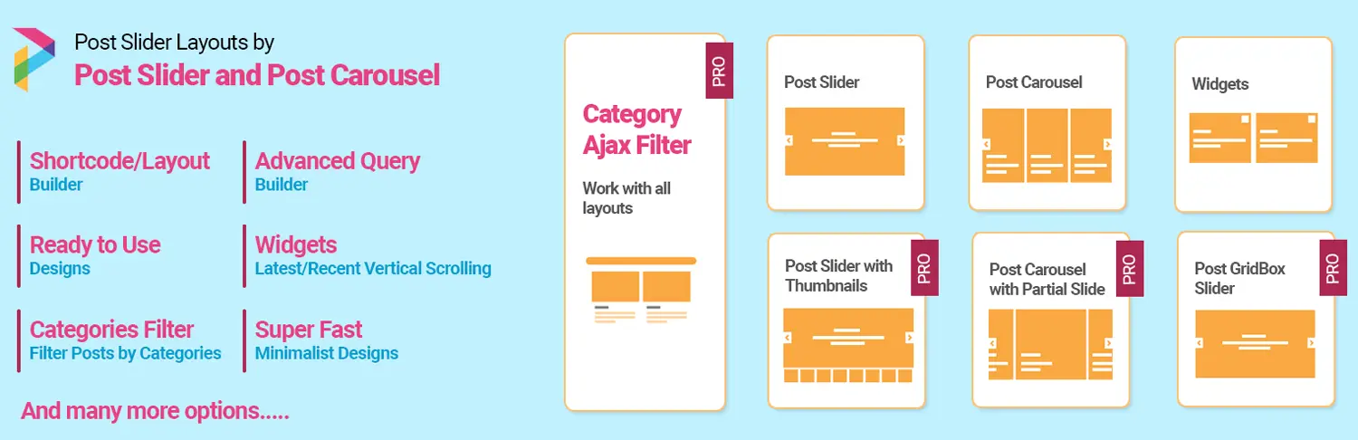 Post Slider and Post Carousel