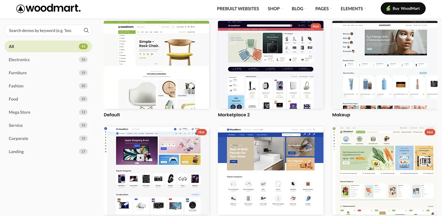 WoodMart WordPress Teması İncelemesi WoodMart WordPress Teması