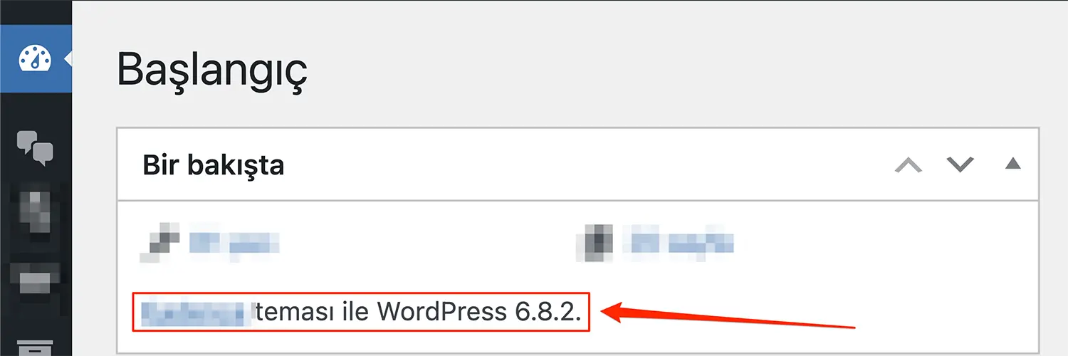 WordPress Versiyon Numarası