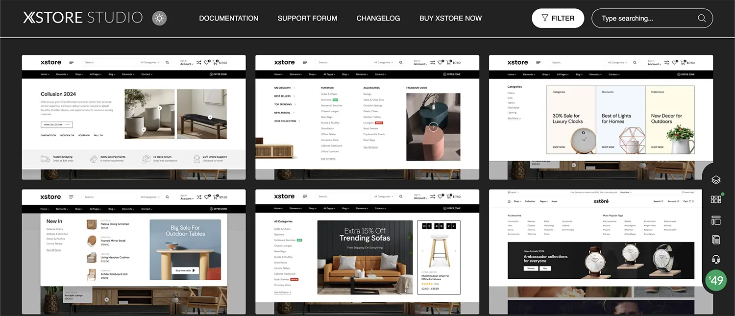 XStore WordPress Teması İncelemesi XStore Studio