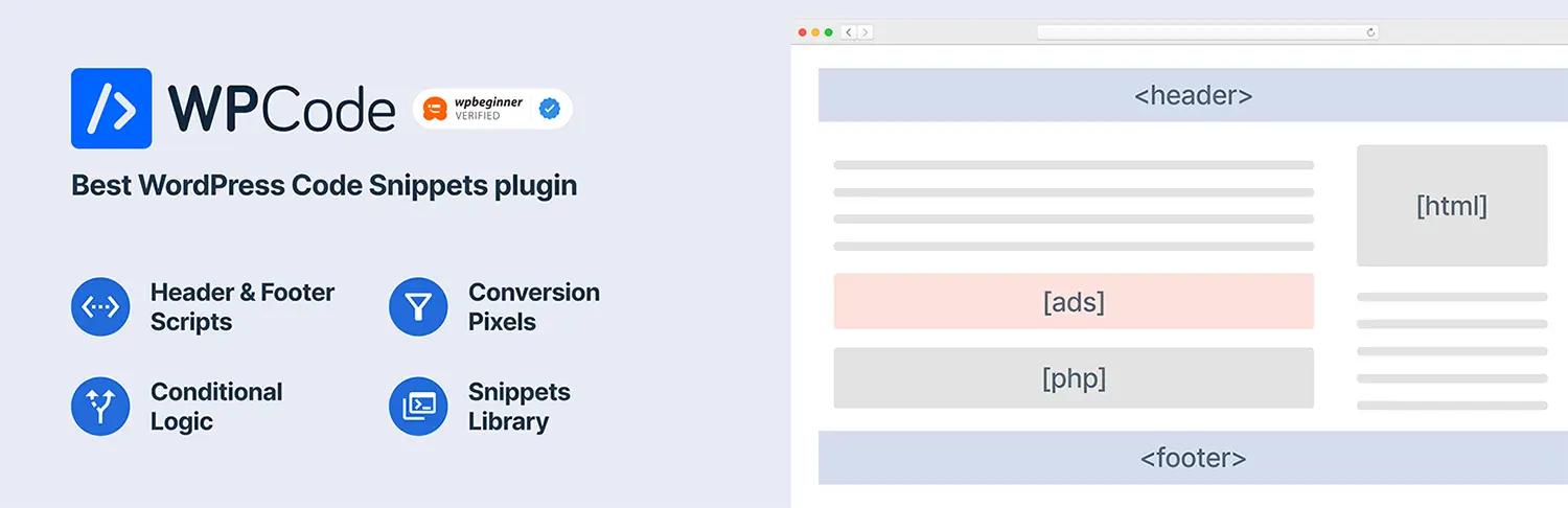 WPCode &ndash; Insert Headers and Footers