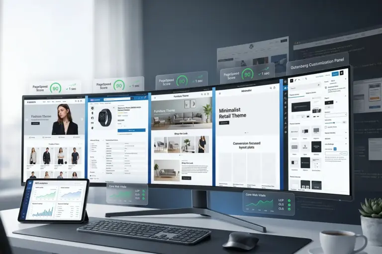 2026'nın En İyi 5 WordPress e-Ticaret Teması: Hız, SEO ve Dönüşüm